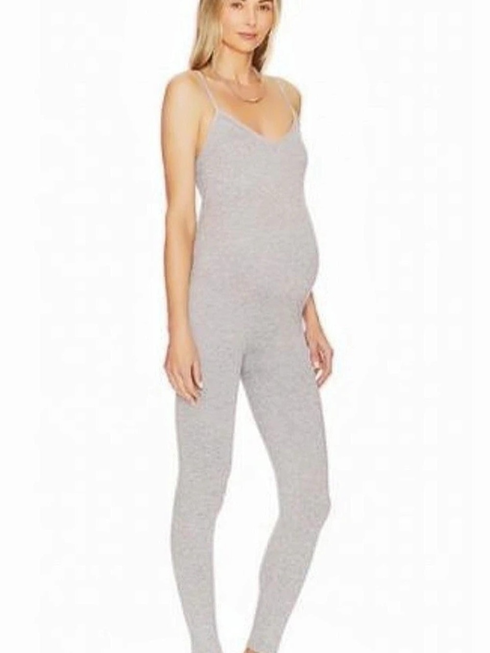 Hatch Grey Maternity Jumpsuit